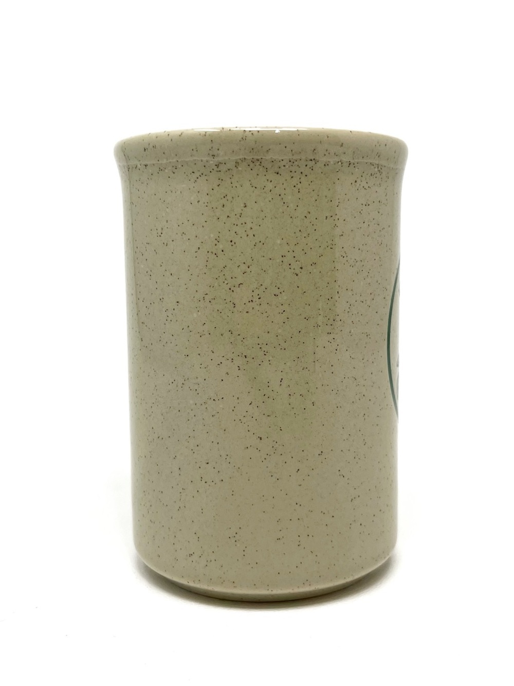Vintage TAMS Coffee Mug 12 oz. Stoneware Coffee Bean Plant Speckled Oatmeal EUC - Picture 5 of 8